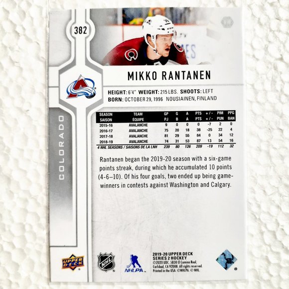 Colorado Avalanche 6 Card Lot - HCKY [7_1] - Picture 14 of 14